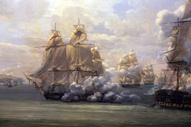 Naval Action 4/5の海戦 PvP 大英帝国海軍JNACA艦隊所属 フリゲートTrincomalee VS 海賊 フリゲートTrincomalee他商船2隻
