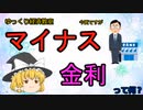 マイナス金利【魔理沙と霊夢のゆっくり経済教室】って何？#ゆっくり解説