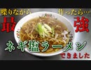 替え玉したくなるくらい美味しかった『ネギ塩ラーメン』の作り方(簡単レシピ)