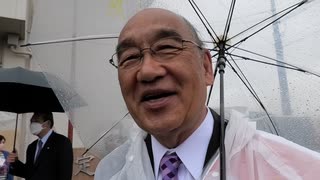 【奈良県知事選挙】あらい正吾候補街頭演説+ぶら下がり取材