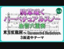 【東方虹龍洞】駒草咲くパーペチュアルスノーを金管六重奏にしてみた【駒草山如】