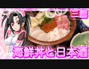 メイメイ_料理　三鷹、海鮮丼と日本酒【飯テロ】