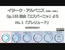 1890年 アルベニス Op.165 組曲「エスパーニャ」より No.１「プレリュード」 古典調律聴き比べ