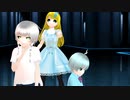 【少年少女大戦MMD】URUSaaA愛【アリス＆フローラー＆ルル】