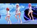 【MMD】らぶ式Yuki・Rouge・Cocoで『神谕法则』stage costume ver.