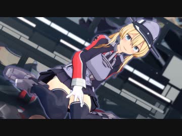 【MMD艦これ】オイゲンさんの見えてもいいやつ