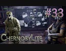 【CHERNOBYLITE】チョルノービリ原発を探索するホラーなクラフトFPSでRPGする実況。＃３３