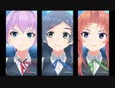 【MMD】お宮式不知火＆黒潮＆陽炎 - なにやってもうまくいかない
