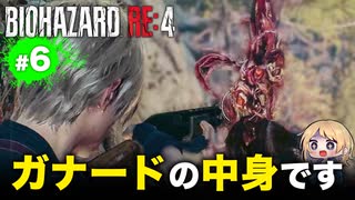 泣けるぜ！魚捕るのが下手な私とレオンの珍道中【バイオハザードRE4｜６】