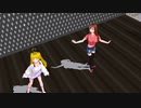 MMD「今日もハレバレ」自作したモデル彼女二人に踊ってもらった