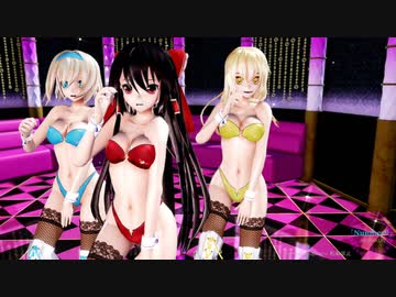 【東方MMD】東方キャラ６人で「Number9」1080P