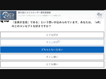 20230407_第21回ニコニコユーザー満足度調査に回答してみる。
