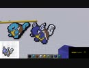 【Minecraft×Pokemon】マイクラでポケモンのドット絵再現していきます partゼニガメ