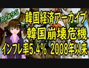 韓国経済 アーカイブ 韓国崩壊　インフレ率5.4％　リーマンショック前以来の高水準　バブル崩壊前後のはなし　＃95 ニコニコ版