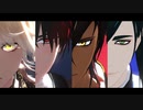 【MMD刀剣乱舞】天使の翼。【南泉/肥前/伽羅/青江】