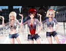 【東方MMD】魔理沙・霊夢・アリスで「No Logic」1080P