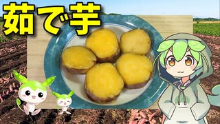 【VOICEVOX ずんだもん】  秋本番!!  特売のサツマイモを使って「茹で芋」を作るのだ!!