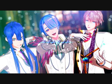 【にじさんじMMD】ライムライト【VΔLZ/甲斐田晴/長尾景/弦月藤士郎】