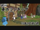 週刊東方ランキング　23年4月第2週