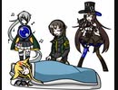 中々起きないBARを起こそうとするNG小隊