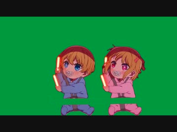 B小町のミニライブで見事なオタ芸を披露してしまう双子の赤ちゃんGB.zyusou