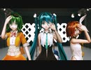 【めんぼう式まつり2023】『PaⅢ.SENSATION』by めんぼう式 ミク・GUMI・リン【MMD15thフェス】