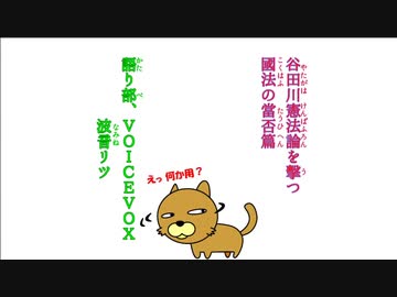遍否當の法國つ撃を論法憲川田谷