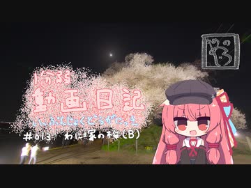 【1分弱動画日記】韮崎・わに塚の桜B【#013】