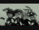 【MMD艦これ】島風 阿武隈由良霧島でMMDラグトレイン