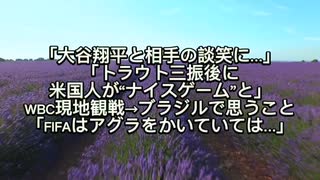 「大谷翔平と相手の談笑に…」「トラウト三振後に米国人が“ナイスゲーム”と」WBC現地観戦→ブラジルで思うこと「FIFAはアグラをかいていては…」