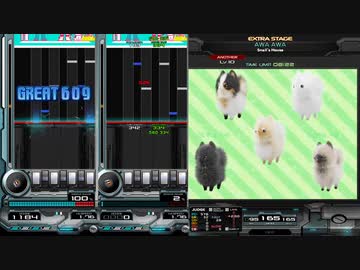 録画機能と逆位相で聴くAWA AWA(SP ANOTHER)【beatmaniaIIDX RESIDENT】