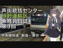 【ソフトウェアトーク実況】緑野運輸区乗務員日誌 Part3 中央線快速 新宿～東京【JR EAST Train Simulator】