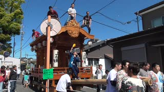 令和五年藤枝大祭り　上伝馬区試運転❶