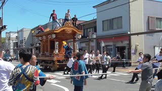 令和五年藤枝大祭り　上伝馬区試運転❸