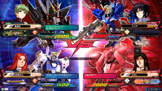 EXVS2XB　隣の姉ックス　シャフでEX・EX VS EX・EXX　マッチングさん機能しすぎぃ！２戦目C覚無し１機目で覚醒抜けの逆襲