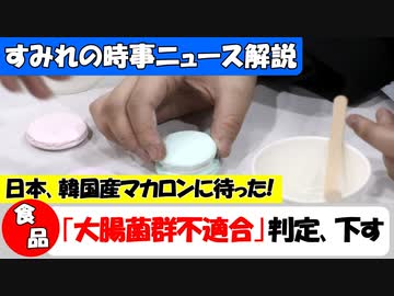 【衝撃】韓国産マカロンに大腸菌群不適合｡輸入不適合判定の真相!【時事ニュース解説】