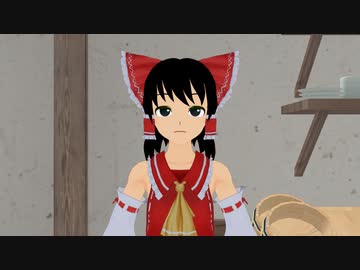 【東方MMD】霊夢は犬が好きであることを確認します２【紙芝居】