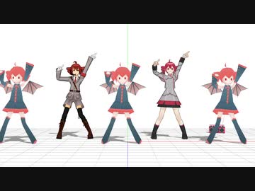 【MMD】SVテトさん作りかけてる【モデルテスト】