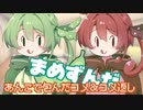＜104＞まめずんだ【豆知識】あんこで包んだコメ・不動禅と金剛禅・ヒアルロン酸目薬・ホキ＆コメ返し（084-086）