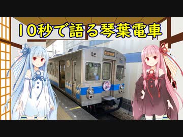 10秒で語る琴葉電車