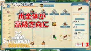 【SETTLEMENT SURVIVAL】第13回　高級〇〇　じっくり気分転換　新天地でスローライフ