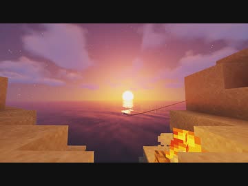 [MINECRAFT]1日中ただひたすら釣りをする動画 -浜辺-