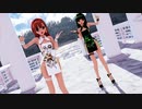 【MMD】らぶ式Saya・Lioで『桃源恋歌』china dress ver.