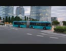 日本　千葉　海浜幕張駅京成バス 日野ブルーリボン シーガル幕張ハイブリッド連節バスKaihin makuhari Chiba Japan□Sep.2022