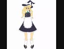 霧雨魔理沙の立ち絵を描いてみた　【東方Project二次創作】