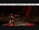 リョナ ゲームオーバー Skarlet Bubbling Up brutality on hot girls Mortal Kombat 11