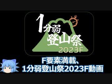 【1分弱登山祭2023F】F要素満載動画_20220828-29Mt.Fuji_Photo【登山RTA風お散歩動画】