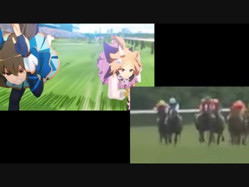 史実とROAD TO THE TOPの東京優駿比較