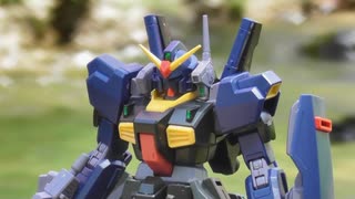 アウトドアガンプラ　HGUC 194 ガンダムmk-Ⅱ(ティターンズ仕様)を作る