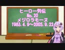 【VOICEROID解説】ヒーロー列伝 メジロラモーヌ